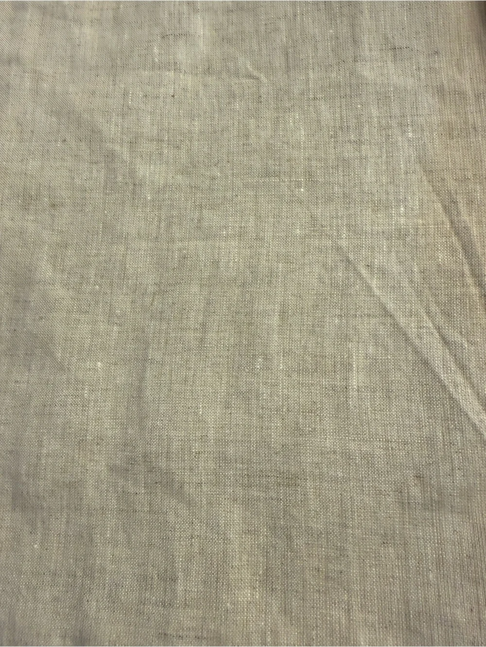 NWOT 48x96 European Linen Room Darkening Curtain Panel in Flax - Each Panel $102